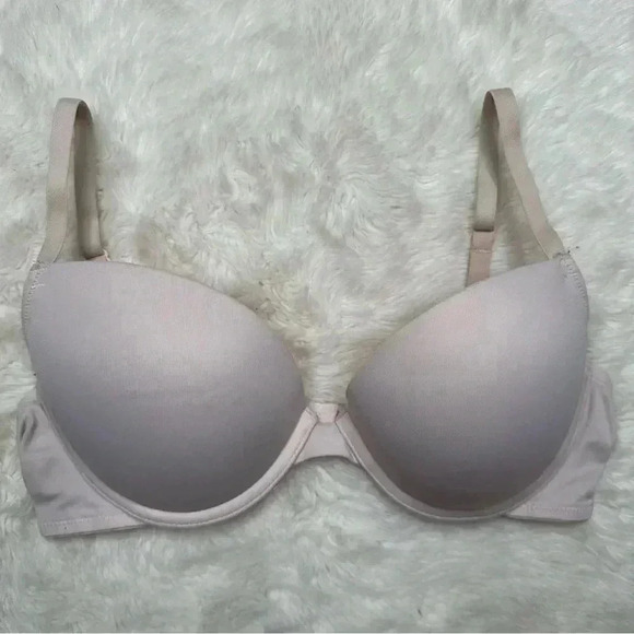 La Senza Remix Push  Up Plunge Bra Light Pink Size 34C - Picture 1 of 16